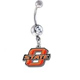 Oklahoma State Cowboys Sexy Belly Navel Ring