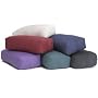 YogaAccessories (TM) Rectangular Cotton Yoga Bolster