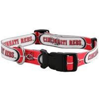 Cincinnati Reds MLB dog pet sports collar LG 18-27