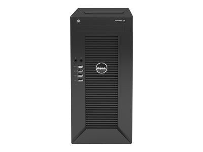 Dell PowerEdge T20 Mini Tower Server - Server - MT - 1-way - 1 x Pentium G3220 / 3 GHz - RAM 4 GB - non-hot-swap - no HDD - GigE - no OS - Monitor : none.
