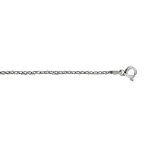 Eve's Addiction Sterling Silver Rolo Polished Chain
