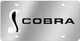 Ford Cobra Logo / Word License Plate