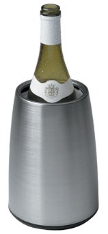 Childrens Toyshop   : Vacuvin Rapid Ice Prestige Wine Cooler Stainless Steel