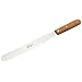 Ateco Natural Wood Large Sized Straight Spatula, 10 Inch Blade