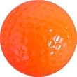 Mini Putt Golf - Dozen - Colored Golf Balls, Orange - Sports