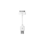 RadTech ProCable Shortz 7cm Charge/Sync Cable for all iPods and iPhones (White)