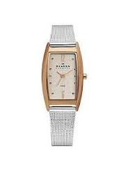 Skagen Womens 698SRS Silver Stainless Steel Watch