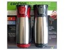 Contigo2-packVacuunInsulatedAUTOSEALEliteTravelMugs,DeepRedandGrey