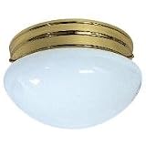 HALL6/PB BRASS FIXTURE 12PK SUNLITE [ 12 PK ]