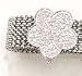 10kt Solid White Gold Charm- DS1122
