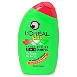 L'Oreal Kids 2 in 1Shampoo,Extra Gentle,Watmelon - 9 Oz