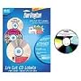Burlington(R) Quarter CD/DVD Labels, Quarter Size, Pack Of 320