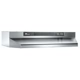 Broan 462404 24 Under Cabinet Range Hood with 190 CFM Internal Blower and Two-Level Light Control: Stainless Steel
