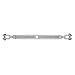 Campbell 788-G Jaw and Jaw Turnbuckle, Drop-Forged Carbon Steel, 7-15/16" Length, 500 lbs Capacity