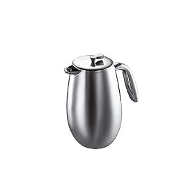 Bodum 1308 Columbia Tea and Cofee Press stainless steel 1.0l
