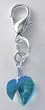 Swarovski Crystal Dog Collar Heart Charms-BLUE