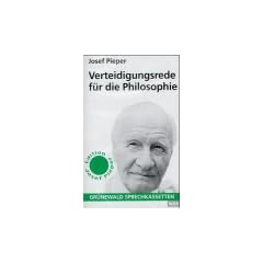 Verteidigungsrede f�r die Philosophie, 1 Cassette