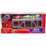 Disney Pixar Cars Mack Transporter Truck with Chick, Leakless & McQueen