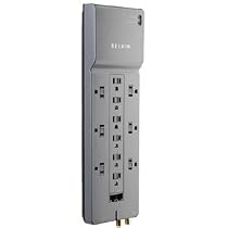 Belkin 12-Outlet Home/Office Surge Protector with Phone/Ethernet/Coaxial Protection and Extended Cord