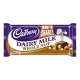 Cadburys Dairy Milk Wholenut Chocolate Bar - 18 x 230gm