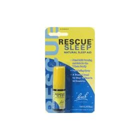 Bach Rescue Remedy Sleep Spray- 100% Natural Relief for Sleeplessness- Made in England - 7 Ml.