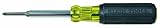 Klein 32559 Extended-Reach Multi Bit Screwdriver/Nut Driver with Cushion Grip [並行輸入品]