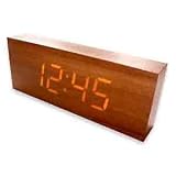 Electronics : Wooden Block Alarm Clock