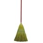 Corn Fiber Lobby/Toy Broom, 39" long for spot cleaning, 7/8" diam., wood handle, 1 Dozen per Box