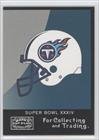 2008 Topps Mayo Super Bowl Match-ups #SB34C - Tennessee Titans