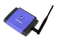 Linksys Instant Wireless PrintServer WPS11 - Print server - parallel - Ethernet, Fast Ethernet, 802.11b - 10Base-T, 100Base-TX