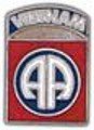 82nd A/B Vietnam Small Hat Pin