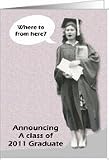 2011 GIRL GRAD Card
