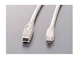 �Хåե����������襵�ץ饤Arvel AIB942W IEEE1394b�����֥� 9�ԥ�:4�ԥ� 2m������ȥ� AIB942W
