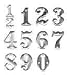 Embellishment Numberals