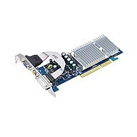 ASUS N6200/TD/128M - Graphics adapter - GF 6200 - AGP 8x - 128 MB DDR - Digital Visual Interface (DVI) - TV out