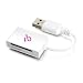 Electronics : AUCR202F Multimedia Card Reader USB 2.0 Sdhc/microsd/minisd