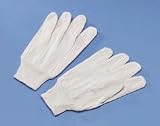 GAX7 8-oz. Cotton Canvas Gloves, White, Size Large, Dozen