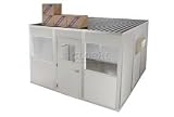 Modular Partition Storage Roof For Four Wall 10  X 12 