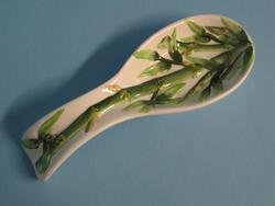 BAMBOO Large 3-D Spoon Rest / Trivet *NEW!*