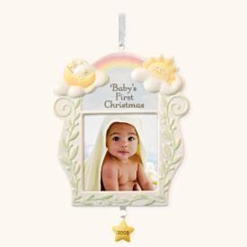 Hallmark Keepsake Ornament 2008 Babys First Christmas