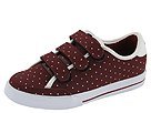 21CDcMp7WQL. SL160  Circa 50 V Select W | Womens Skate Shoes White/Wine Circa Dot