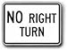 Metal traffic Sign: 24