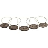 Handcrafted Liquor Decanter Labels - Set of 5