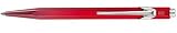 Caran D'ache Metal Collection Metal-X Red Ballpoint Pen - CA-849280