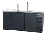 Beverage Air - DD72-B - Direct Draw Beer Keg Cooler Refrigerator - Black St ....