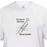 Trumpet Players Kick brASS! - Toddler T-Shirt (4T)