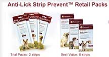Huge save onbandages for dogs All Natural Anti-Lick Strips Medium (21-50 lbs) 6 pack