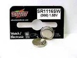 4 Pack of WAC5125 1.5V 366 WATCH BATTERY