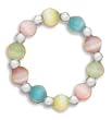 Glass Cat's Eye Stretch Toe Ring