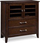 Pulaski Tangerine 300 Chestnut Media Chest